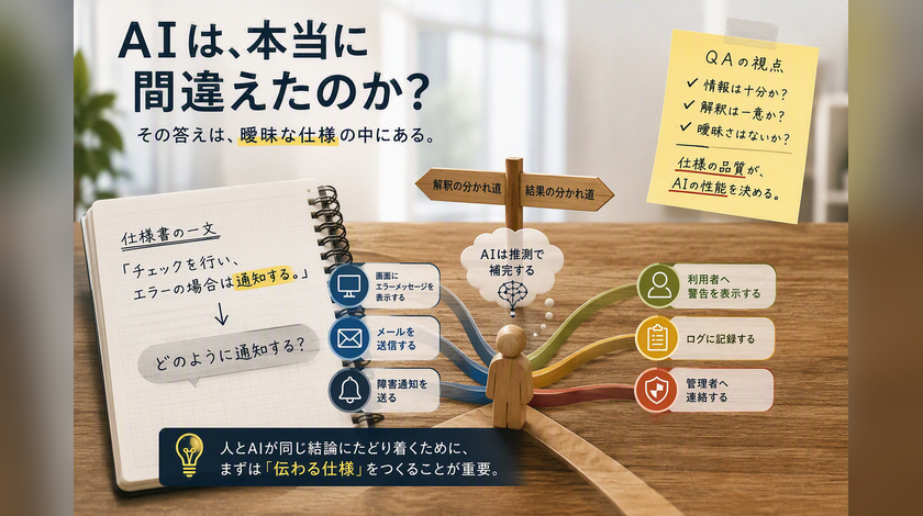 第1回：なぜAIの回答はズレるのか？  ～既存成果物の曖昧さがAIの出力に現れる～